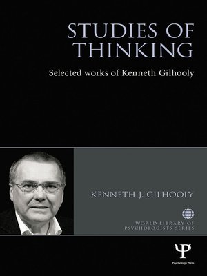 cover image of Studies of Thinking